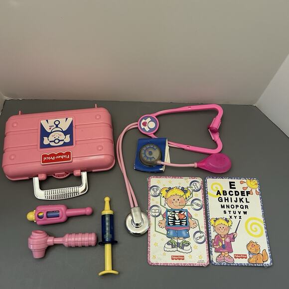 Fisher-Price Other - 2006 Fisher Price Doctor Nurse Pretend Play Set Travel Kit Toy READ